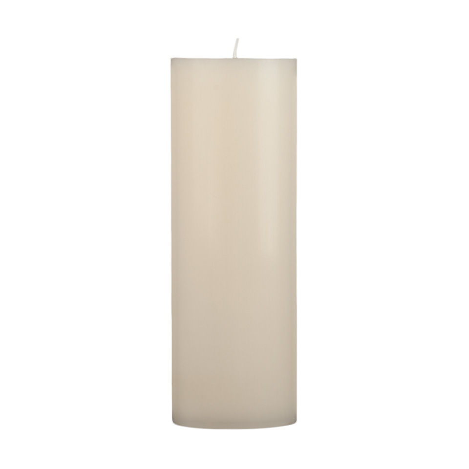 3x9 Ivory Pillar Candle
