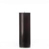 3x9 Black Pillar Candle