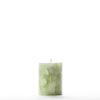 3x4 Green Chunky Pillar Candle