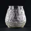 Clear Victorian Glass Candle Holder