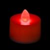 Flickering Battery Operated Tea Light Candle - Red