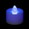 Flickering Battery Operated Tea Light Candle - Blue