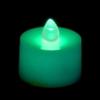 Flickering Battery Operated Tea Light Candle - Teal