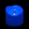 Battery Operated LED Votive Candle - Blue Flame