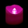 Battery Operated LED Votive Candle - Pink Flame