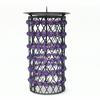 Cylinder Metal Mesh And Marble Candle Holders