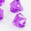 Purple Acrylic Medium Diamonds Decorative Gems