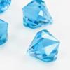 Bright Blue Acrylic Medium Diamonds Decorative Gems