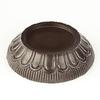 Brown Metal Pillar Candle Holder