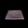 4 Inch Square Pewter Candle Tray - Concave Reflective Shiny Surface