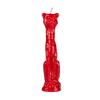 7 Inch Sitting Red Egyptian Cat Candle