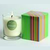 Ergo Soy Candle Spectrum- 7Oz Candle In Clear Glass- Monkey Grass