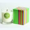 Ergo Soy Candle Spectrum- 7Oz Candle In Clear Glass- Spearmint Fern
