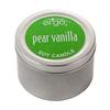 Ergo Soy Candle 2Oz Travel Tins To Go- Pear Vanilla