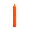 6 Inch Bell Top Orange Household Taper Candle